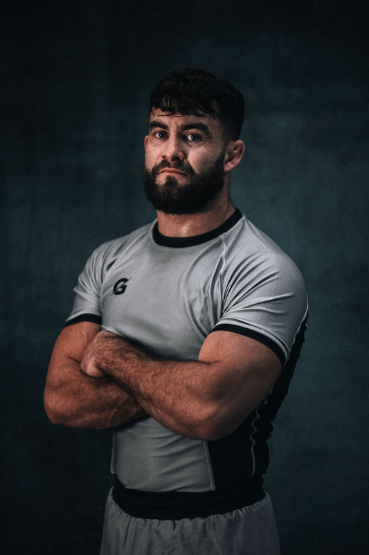Stone Grey No Gi Rash Guard