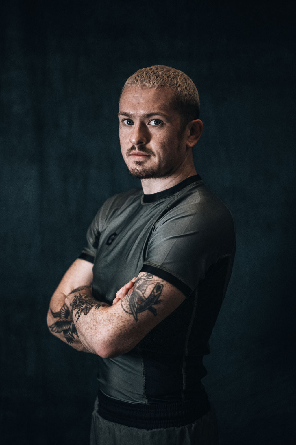 Hunter Green No Gi Rash Guard