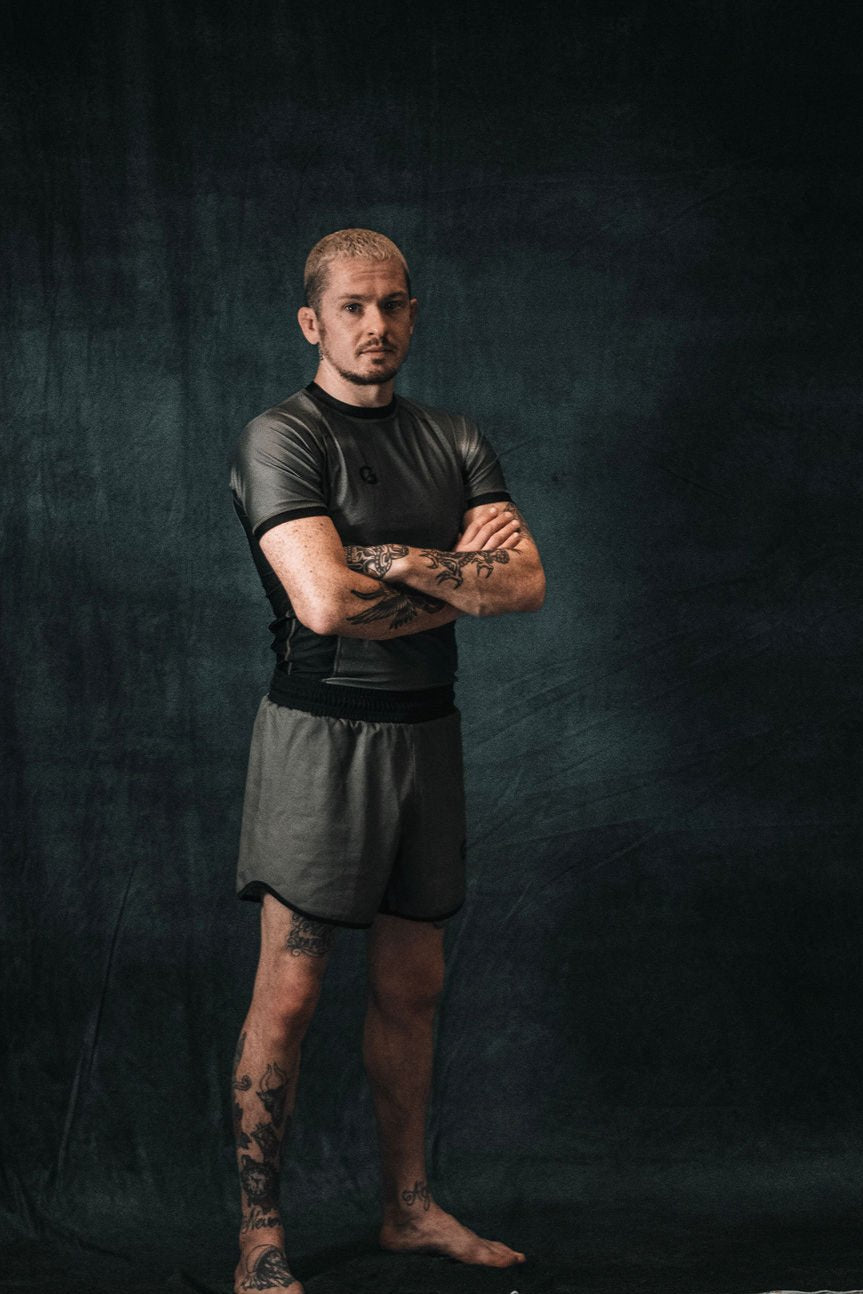 Hunter Green No Gi Rash Guard